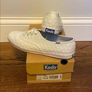 Keds Champion Eyelet White